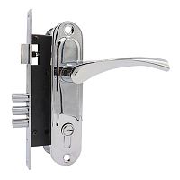 Комплект замка KEDR 1523-M60 (BS45*70мм) CP хром